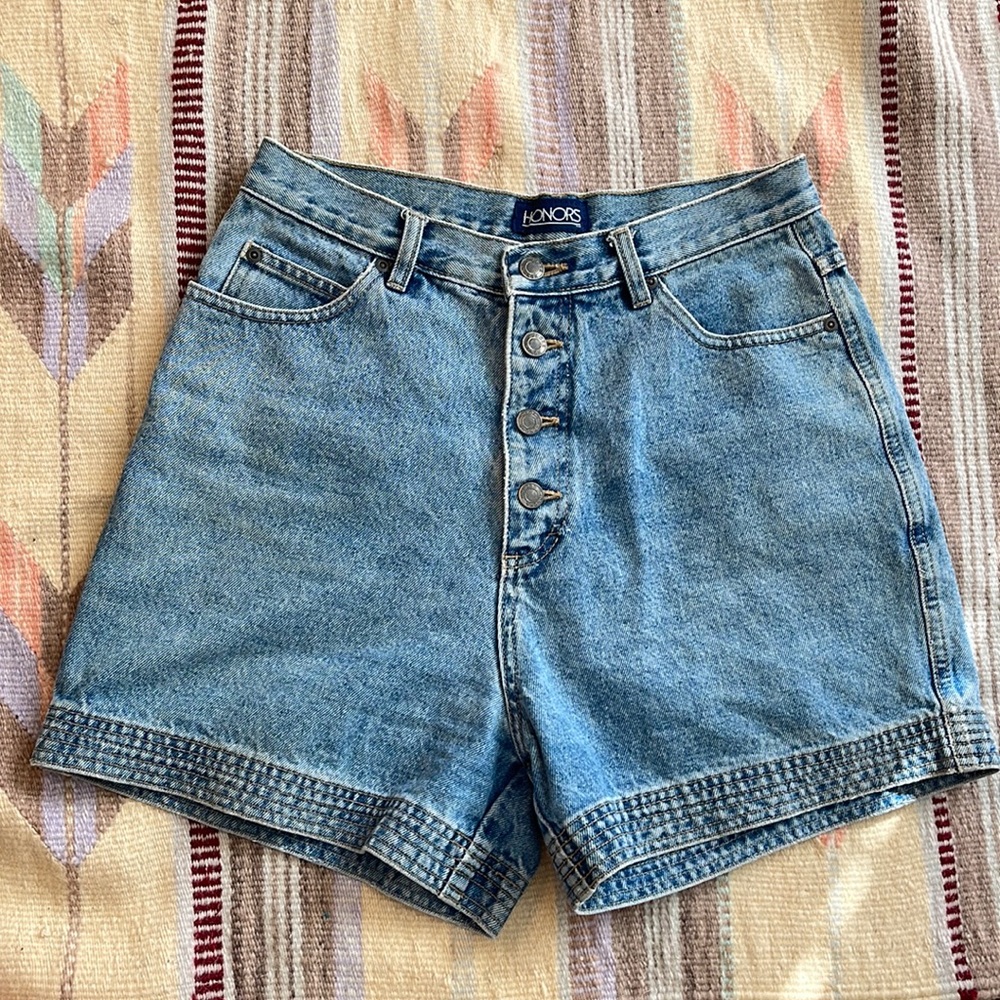 Vintage Denim Jean Shorts